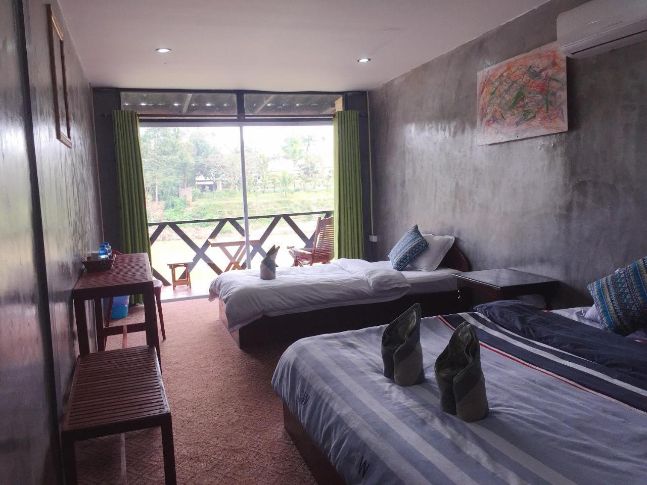 Mao Phasok Riverside Guesthouse Luang Prabang Exterior foto