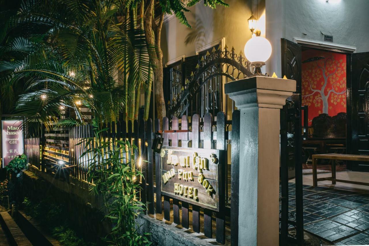 Mao Phasok Riverside Guesthouse Luang Prabang Exterior foto